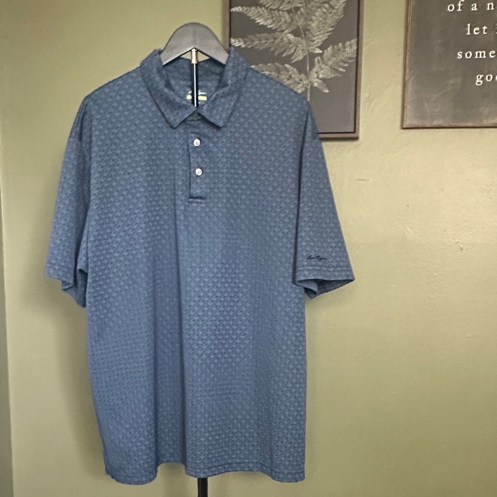 Ben Hogan Blue Polo Shirt